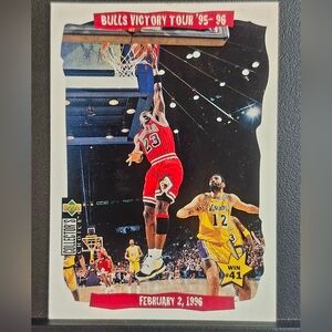 1996 Upper Deck 25 Michael Jordan